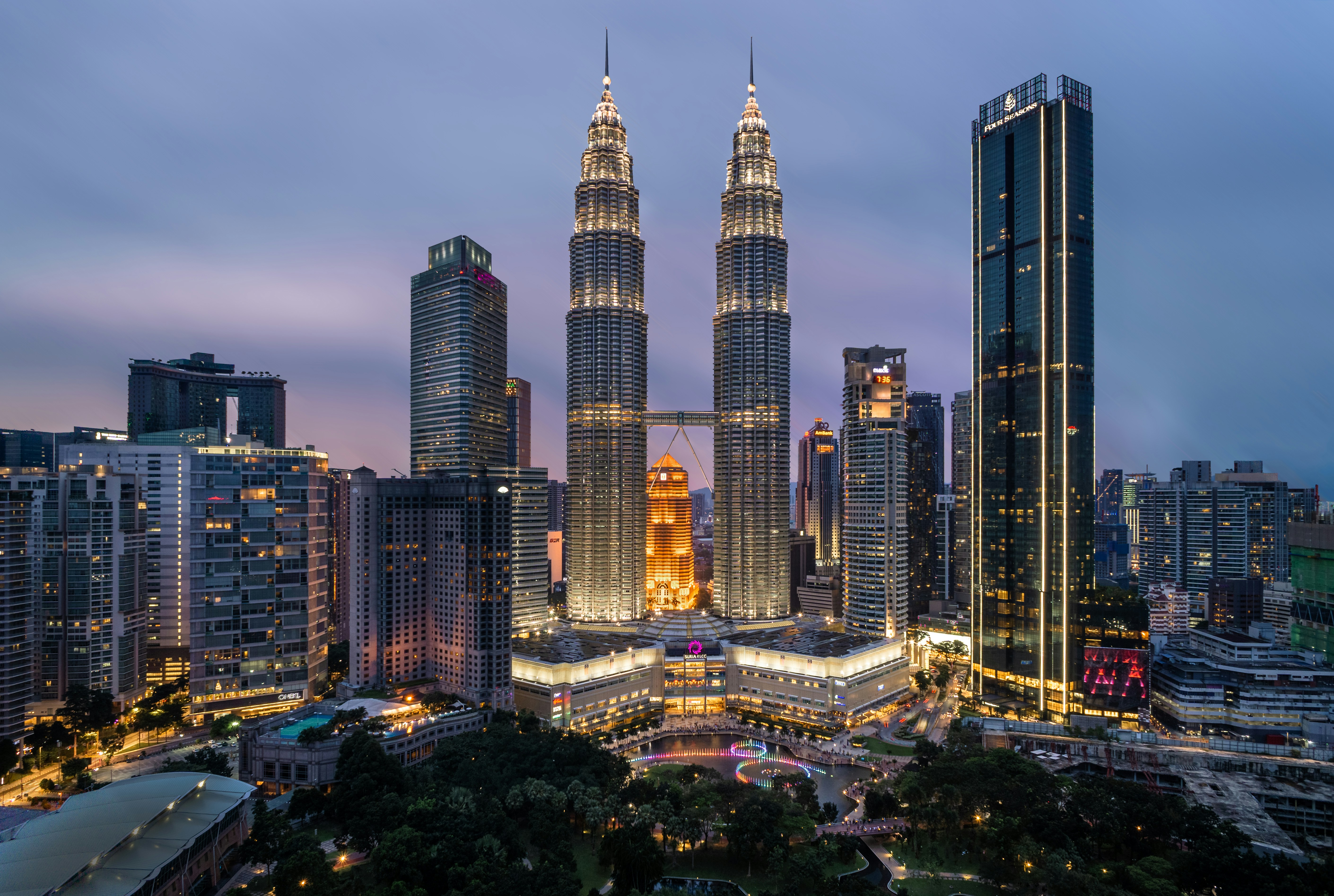 Scenic view of Malaysia